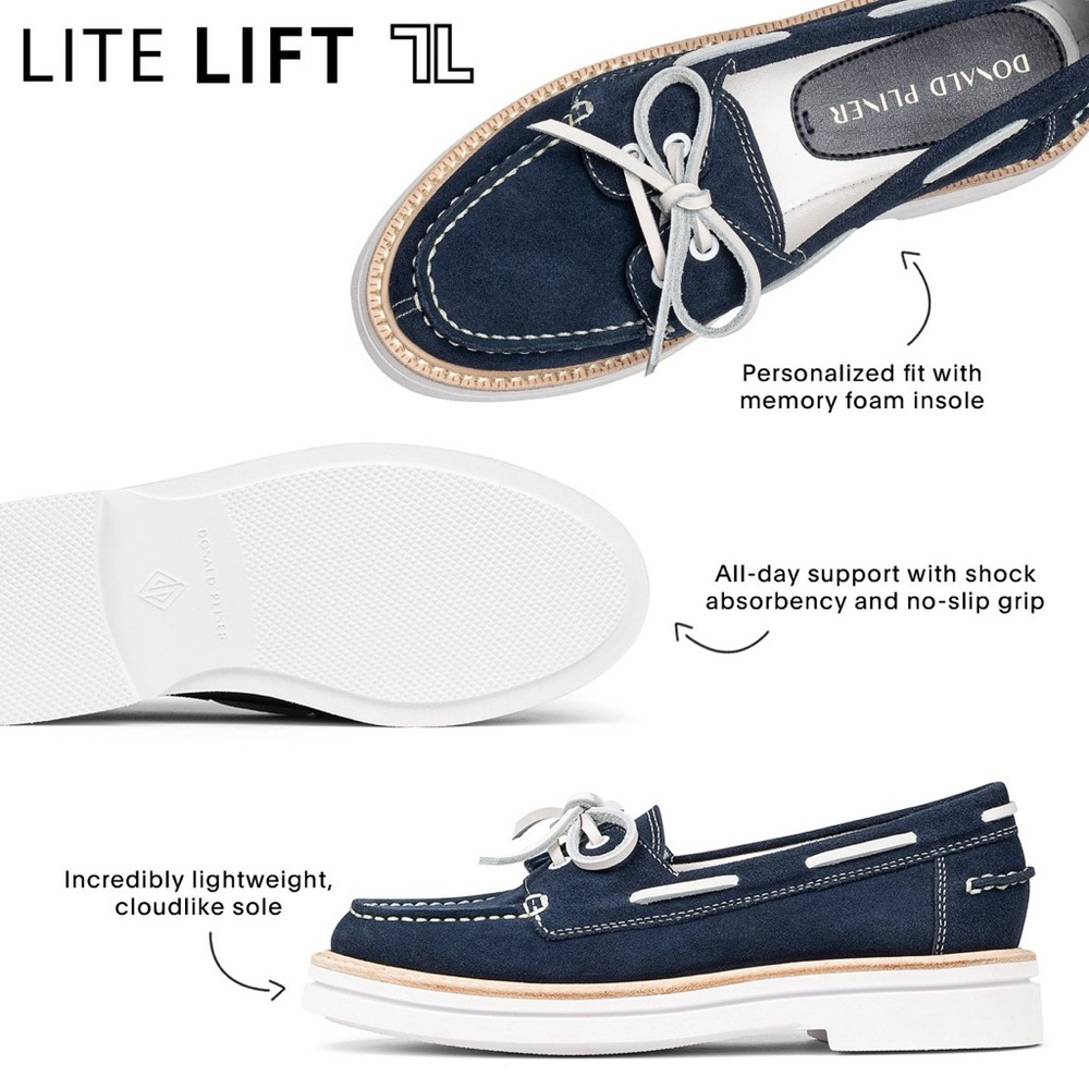 NWOT DONALD J. PILNER LILLITH Boat Shoes Size 7 - Picture 5 of 12